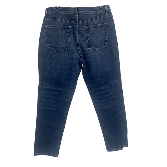 Eileen Fisher Straight Leg Blue Jeans Size‎ 8 - Picture 3 of 6